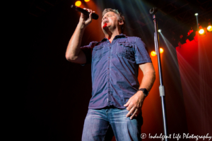 Lonestar lead singer Richie McDonald live in concert at Ameristar Casino in Kansas City, MO on June 28, 2018.