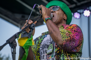 Lawrence's own Reggae sensation Ras Neville performing at the Live on Mass event on June 29, 2018.