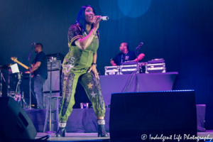 Cheryl "Coko" Gamble of Sisters With Voices performing live at Sprint Center in downtown Kansas City, MO on July 5, 2018.