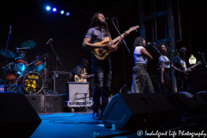 The Wailers live in concert at the Live on Mass event in downtown Lawrence, KS on June 29, 2018.