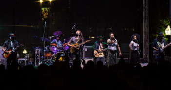 Reggae bands The Wailers and Ras Neville & The Kingstonians performed at the Live on Mass event by Granada Theatre in Lawrence, KS on June 29, 2018.