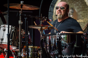 Drummer Jason Bonham and his Led Zeppelin Experience in concert at Starlight Theatre in Kansas City, MO on July 17, 2018.