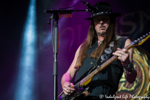 Whitesnake guitarist Reb Beach live in concert at Starlight Theatre in Kansas City, MO on July 17, 2018.