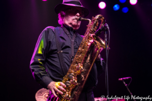 Tower of Power original member Stephen "Doc" Kupka live in concert at Star Pavilion inside of Ameristar Casino in Kansas City, MO on August 25, 2018.