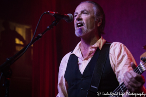 Founding member, frontman and bass guitarist Steve Kilbey of The Church performing live at recordBar in Kansas City, MO on October 14, 2018.