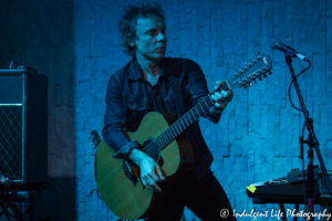 Touring guitar player and keyboardist Jeffrey Cain of The Church live in concert at recordBar in Kansas City, MO on October 14, 2018.