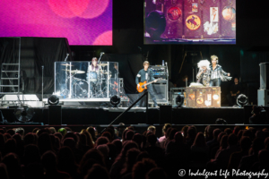 Cyndi Lauper performing live in concert at Sprint Center in downtown Kansas City, MO on October 16, 2018.