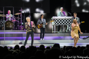 Live concert performance with Rod Stewart at Sprint Center in downtown Kansas City, MO on October 16, 2018.