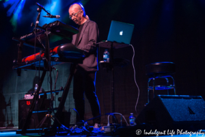 Iconic keyboard player Greg Hawkes of The Cars in concert with Todd Rundgren at CrossroadsKC in Kansas City, MO on September 22, 2018.