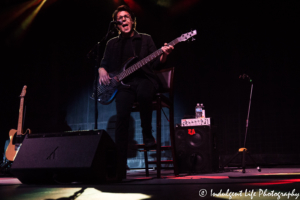 Iconic bass guitarist Kasim Sulton of Utopia in concert with Todd Rundgren at CrossroadsKC in Kansas City, MO on September 22, 2018.