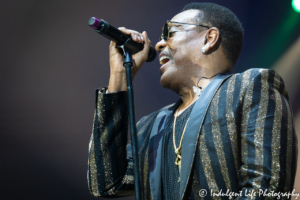 R&B artist Charlie Wilson performing live at Municipal Auditorium in downtown Kansas City, MO on Valentine's Day 2019.