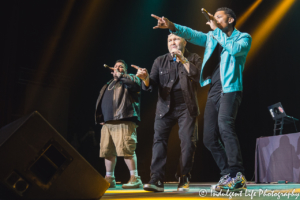 R&B and new jack swing group Color Me Badd featuring Bryan Abrams, Mark Calderon and Adam Emil live in concert at Ameristar Casino in Kansas City, MO on March 2, 2019.