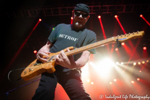 Founding member and guitarist Mark Kendall of Great White performing live in concert at Star Pavilion inside of Ameristar Casino in Kansas City, MO on May 24, 2019.