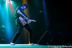 Great White founding member and guitarist Mark Kendall performing live in concert at Ameristar Casino's Star Pavilion in Kansas City, MO on May 24, 2019.