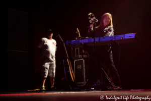 Multi-instrumentalist Michael Lardie of Great White live in concert at Ameristar Casino's Star Pavilion in Kansas City, MO on May 24, 2019.