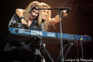 Lead singer Mitch Malloy and keyboard player Michael Lardie performing together at Star Pavilion inside of Ameristar Casino in Kansas City, MO on May 24, 2019.