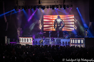 Solo performance by Bobby Brown on the RBRM "4 the Love of It" tour at Kansas City's Starlight Theatre on May 9, 2019.