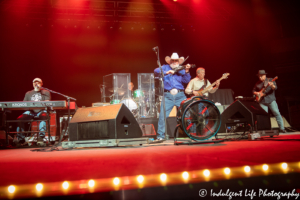 The Charlie Daniels band opening the "Outlaws & Renegades" concert tour stop at Silverstein Eye Centers Arena in Independence, MO on May 25, 2019.