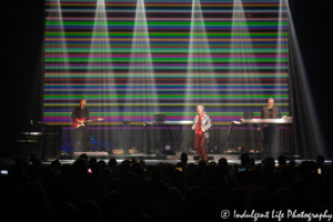 Howard Jones in an encore performance of "Things Can Only Get Better" during his "Transform" tour stop at Star Pavilion inside of Ameristar Casino in Kansas City, MO on June 22, 2019.