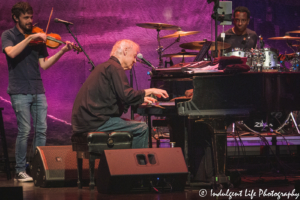 Live concert performance featuring Bruce Hornsby at the Lied Center of Kansas in Lawrence, KS on August 13, 2019.