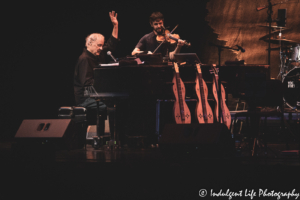 Bruce Hornsby performing live on the piano at the Lied Center on the University of Kansas campus in Lawrence, KS on August 13, 2019.