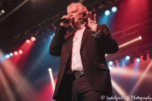 Lead singer Russell Hitchcock of Air Supply in a live performance at Ameristar Casino Hotel Kansas City on September 28, 2019.