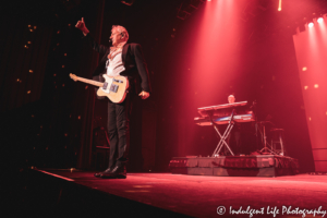 Air Supply guitarist Graham Russell performing with band member Mirko Tessandori on keyboards at Ameristar Casino's Star Pavilion in Kansas City, MO on September 28, 2019.