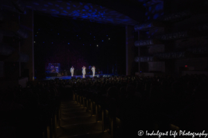 R&B group Boyz II Men singing “It’s So Hard to Say Goodbye to Yesterday” live at the Kauffman Center in downtown Kansas City, MO on October 2, 2019.