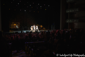 Best-selling R&B group Boyz II Men performing "Motownphilly" at Kauffman Center for the Performing Arts on October 2, 2019.