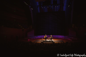 Helzberg Hall acoustic concert at Kauffman Center for the Performing Arts in Kansas City, MO featuring Mary Chapin Carpenter and Shawn Colvin on October 10, 2019.