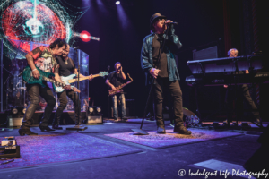 Toto performing live in concert on its "40 Trips Around the Sun" tour at Kansas City's Uptown Theater on September 27, 2019.