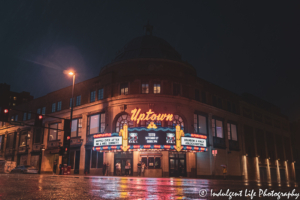 Stormy night in Kansas City as Uptown Theater presented Toto live in concert on its "40 Trips Around the Sun" tour on September 27, 2019.