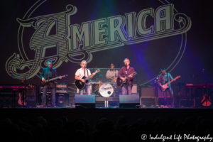 Folk rock band America performing live at Star Pavilion inside of Ameristar Casino in Kansas City, MO on November 8, 2019.