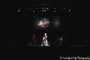 Mark Chesnutt performing an acoustic song at Ameristar Casino in Kansas City, MO on November 16, 2019.