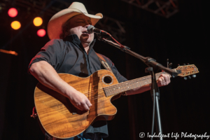 Country music superstar Mark Chesnutt opening his show up at Ameristar Casino's Star Pavilion in Kansas City, MO on November 16, 2019.