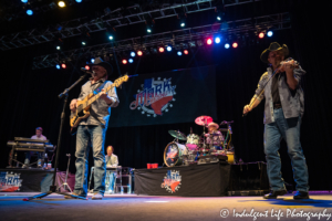 The Mark Chesnutt backing band live in concert at Ameristar Casino in Kansas City, MO on November 16, 2019.