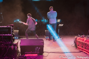 Shooting Star guitarist Chet Galloway and and lead singer Todd Pettygrove performing together at Ameristar Casino in Kansas City, MO on November 23, 2019.