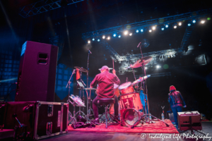 Shooting Star drummer Steve Thomas performing live with Todd Pettygrove and Janet Jameson at Ameristar Casino's Star Pavilion in Kansas City, MO on November 23, 2019.