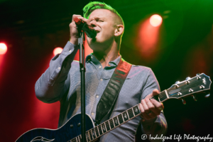 Lead singer Todd Pettygrove of Shooting Star performing live at Star Pavilion inside of Ameristar Casino in Kansas City, MO on November 23, 2019.