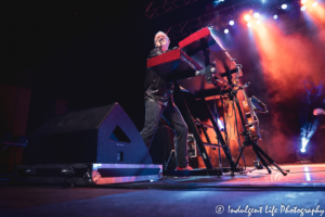 Shooting Star keyboard player Dennis Laffoon playing live at Ameristar Casino Hotel Kansas City on November 23, 2019.