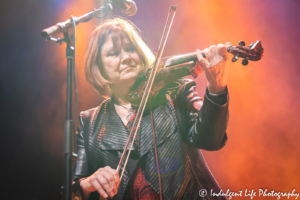 Shooting Star violin player Janet Jameson playing live at Ameristar Casino's Star Pavilion in Kansas City, MO on November 23, 2019.