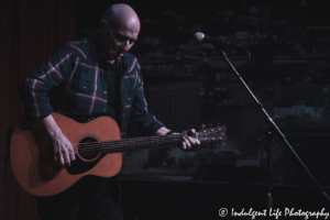 Scottish synthpop artist Midge Ure in a solo acoustic performance at the recordBar in downtown Kansas City, MO on January 27, 2020.