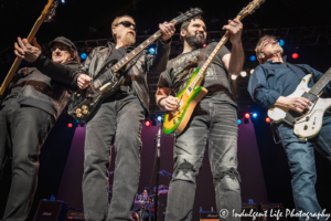 Blue Öyster Cult performing "Cities on Flame with Rock and Roll" live at Ameristar Casino Hotel Kansas City on March 6, 2020.