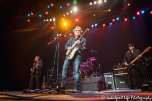 Blue Öyster Cult live in concert with Buck Dharma on the headless guitar at Star Pavilion inside of Ameristar Casino in Kansas City, MO on March 6, 2020.