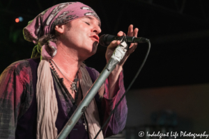 The Quireboys lead singer Spike live in concert at the Aftershock in Merriam, KS on March 8, 2020.