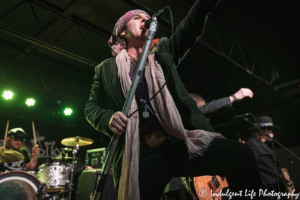 Lead singer Spike and The London Quireboys live in concert at the Aftershock in Merriam, KS on March 8, 2020.