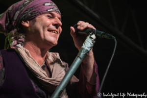 Lead singer Spike of The London Quireboys performing live at the Aftershock in Merriam, KS on March 8, 2020.