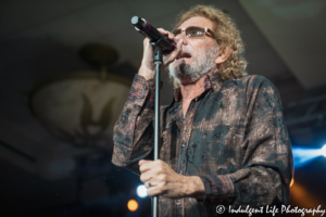 Frontman Mickey Thomas of Starship singing "We Built This City" live at Prairie Band Casino in Mayetta, KS on February 27, 2020.