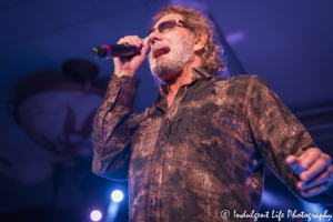 Starship's Mickey Thomas singing live at Prairie Band Casino in Mayetta, KS on February 27, 2020.