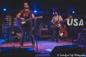 Steve Earle live in concert with bass guitar player Jeff Hill at Knuckleheads Saloon in Kansas City, MO on July 9, 2021